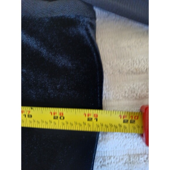 R&K Evening Sheer Velvet Top Women Sz 16 Beaded Keyhole Event Formal Preppy Work - Picture 13 of 16